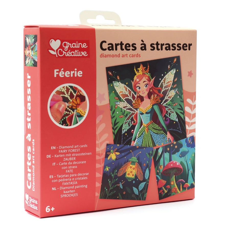 Graine Creative Diamond Art Cards - Fairy