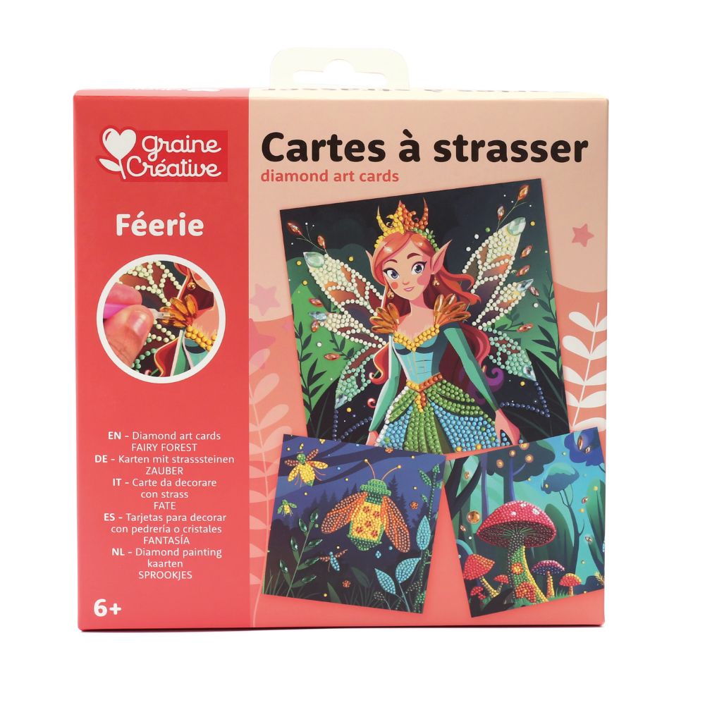 Graine Creative Diamond Art Cards - Fairy