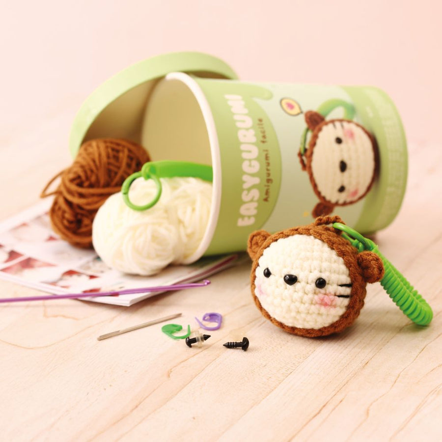 Amigurumi Crochet Cat Kit - Bear