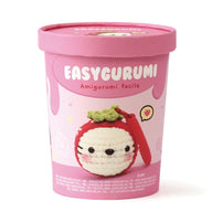 Amigurumi Crochet Cat Kit - Strawberry