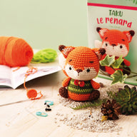Amigurumi Crochet Taku The Fox Graine Creative 