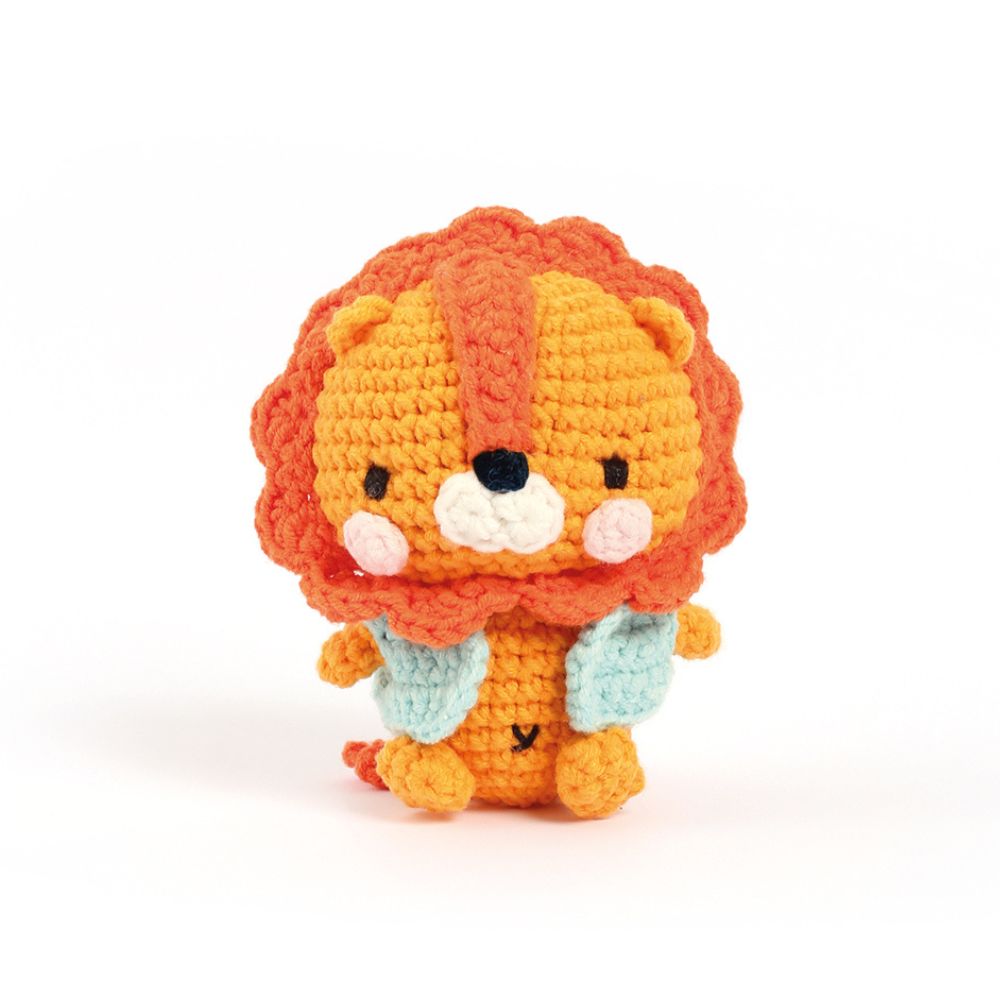 Amigurumi Crochet Mini Kit - Kazuo The Lion