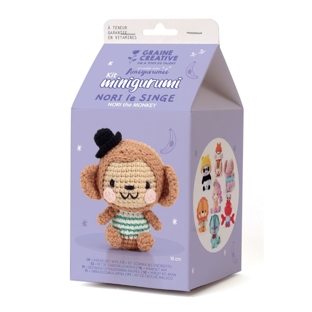 Amigurumi crochet monkey