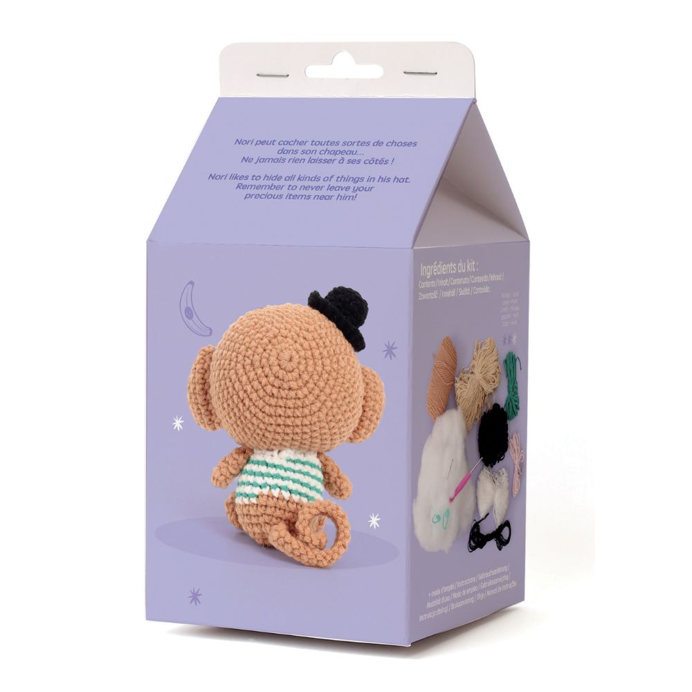 Amigurumi crochet monkey