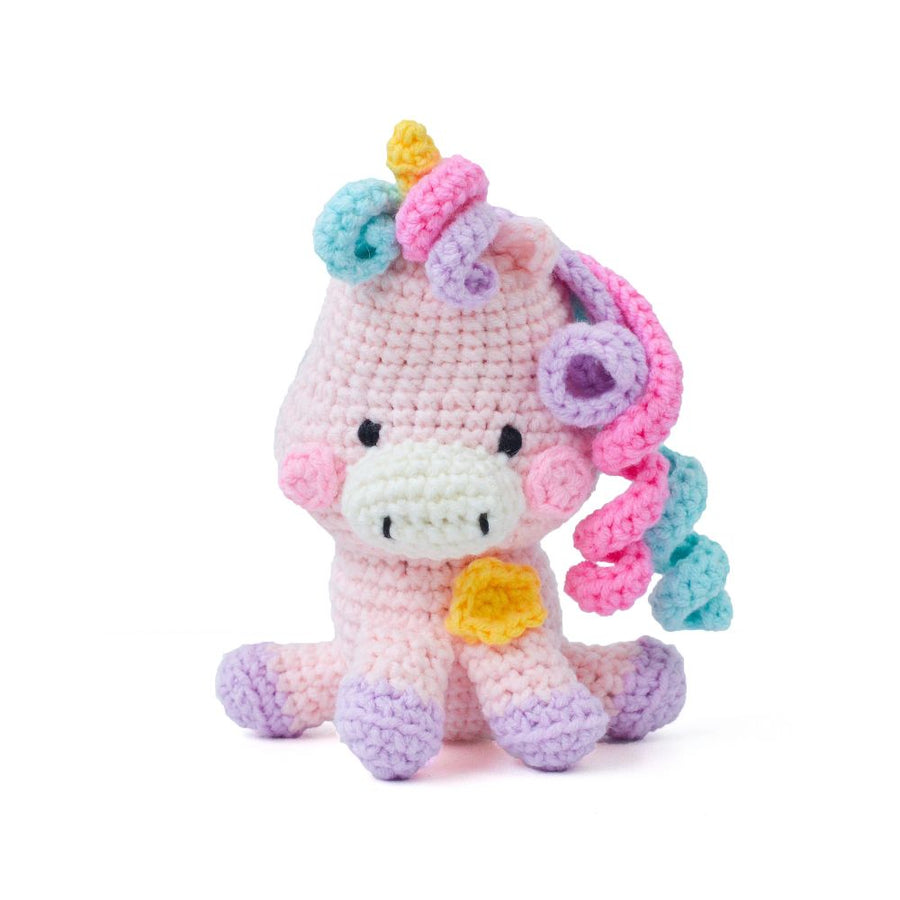 Amigurumi Crochet Mini Kit - Sora The Unicorn