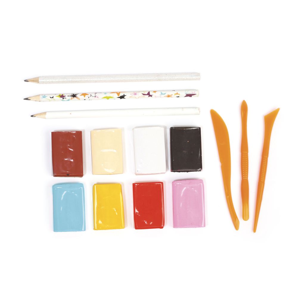 Graine Creative Patagom Food Eraser Set - Eraser Clay
