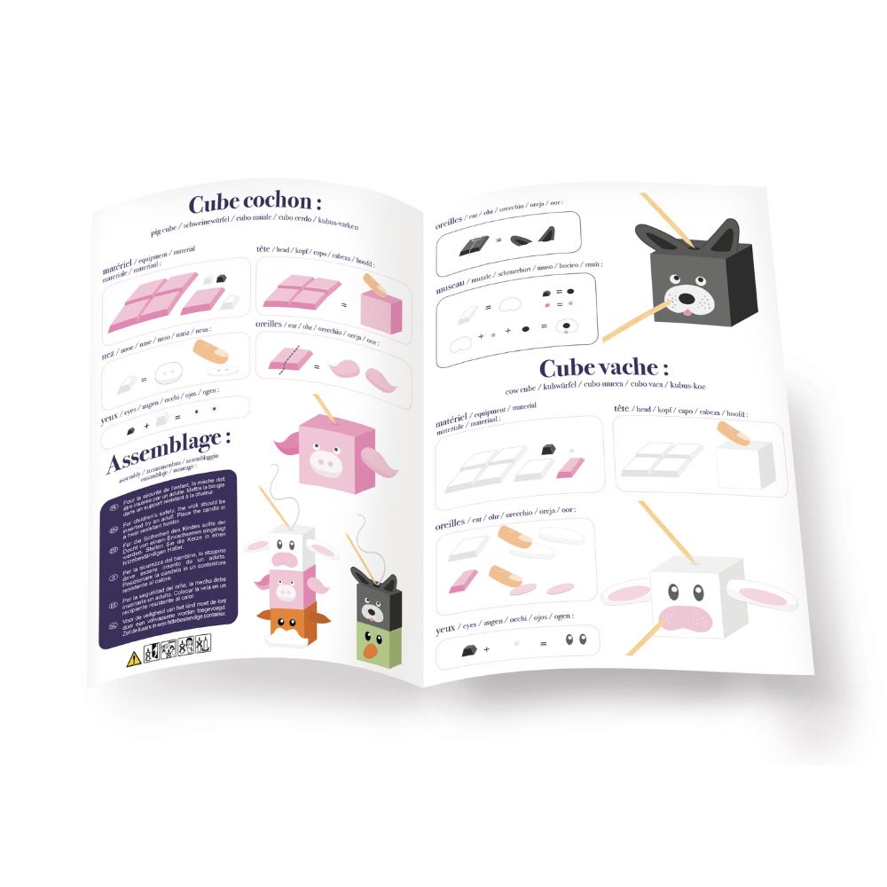 Kids Candle Making Kit - Totem Animals