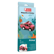 Graine Creative Wooden 3D Model Pickup Truck
