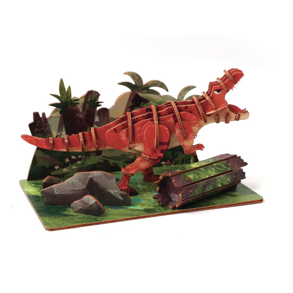 Graine Creative 3D Wooden Model - T-Rex&nbsp;