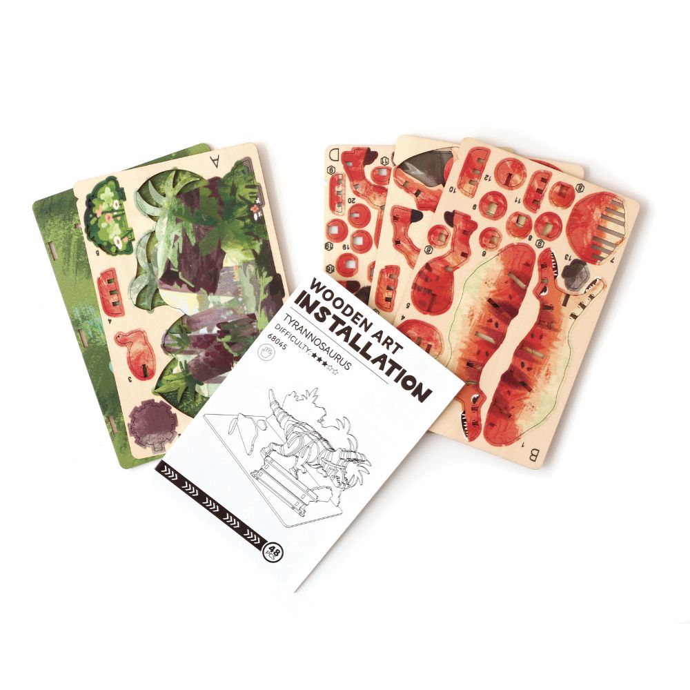 Graine Creative 3D Wooden Model - T-Rex&nbsp;