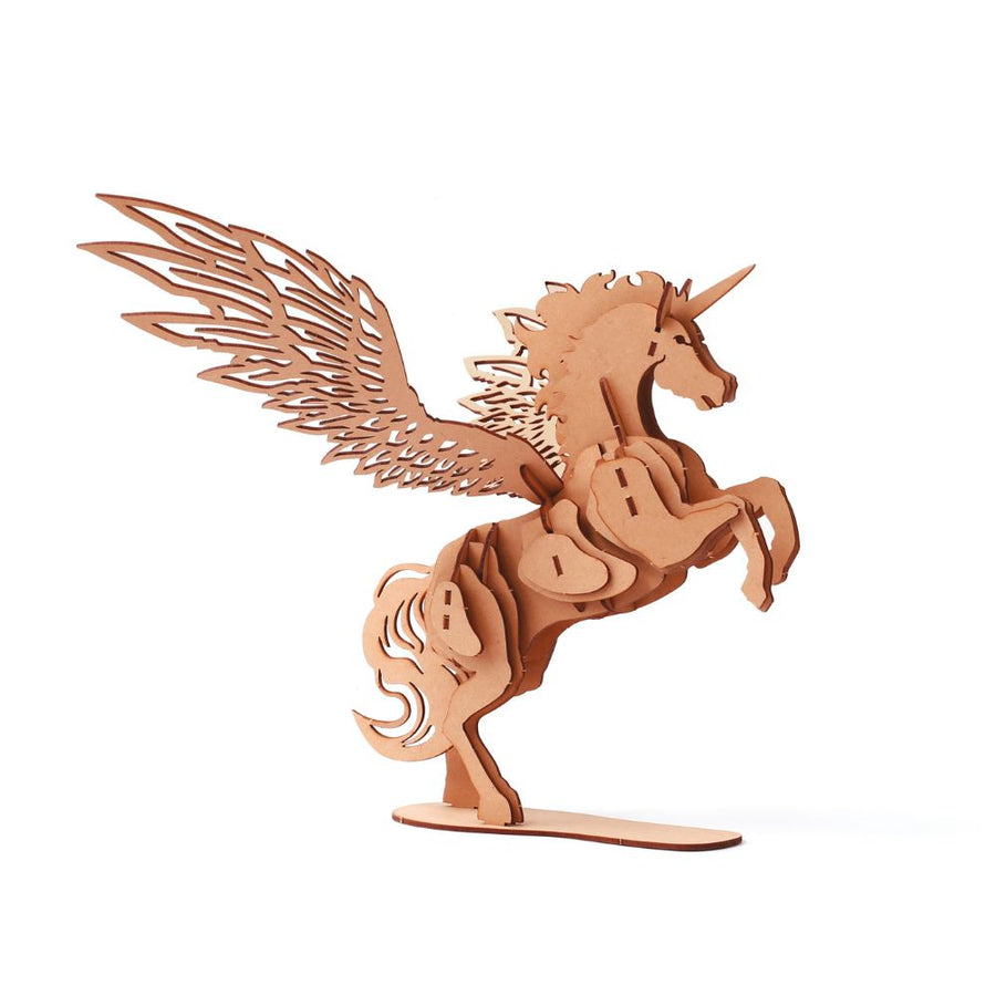 Graine Creative 3D Wooden Model Kit - Unicorn