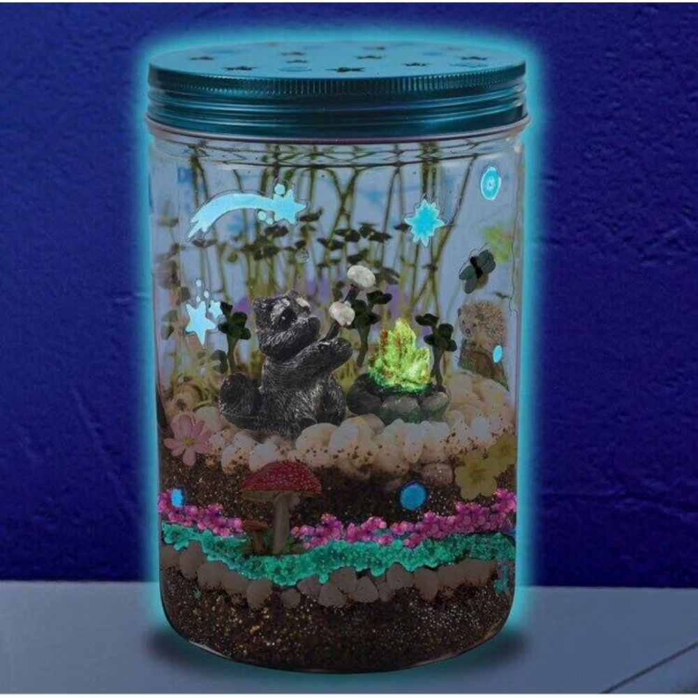 Kids Glow In Dark Terrarium Kit