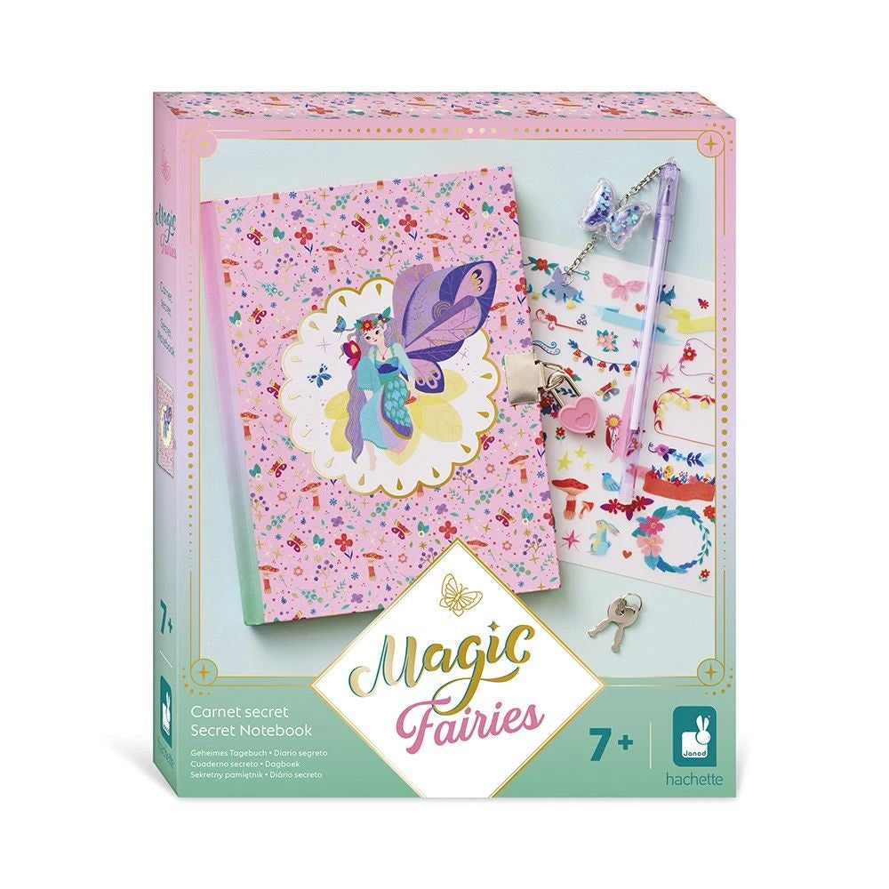 Janod magic fairy secret notebook