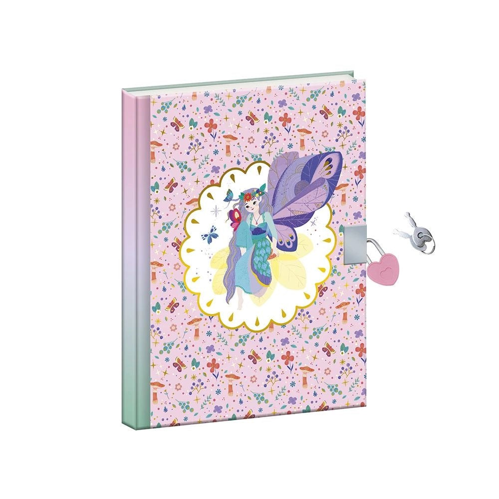 Janod Magic Fairy Secret Notebook, Stickers & Pen - Wonky