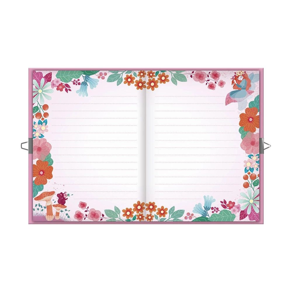 Janod Magic Fairy Secret Notebook, Stickers & Pen - Wonky