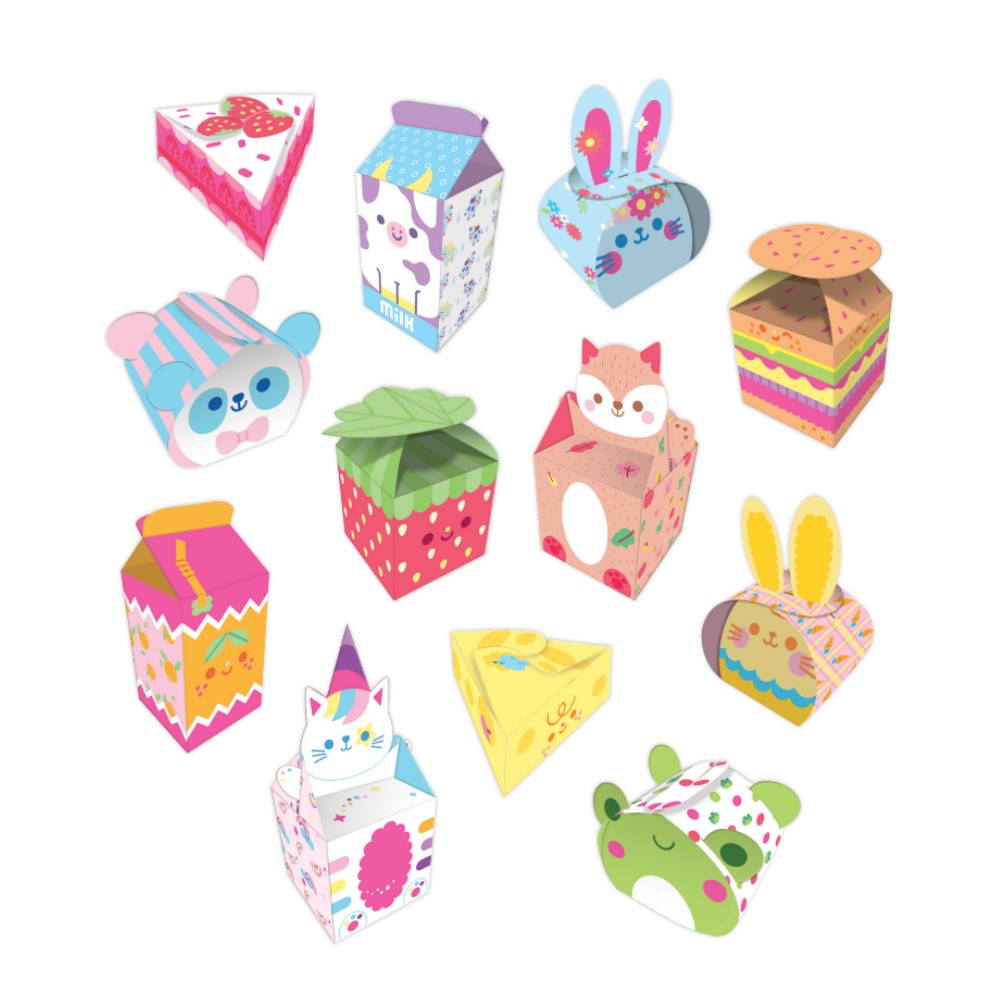 Janod Kawaii Create Your Own Origami Boxes