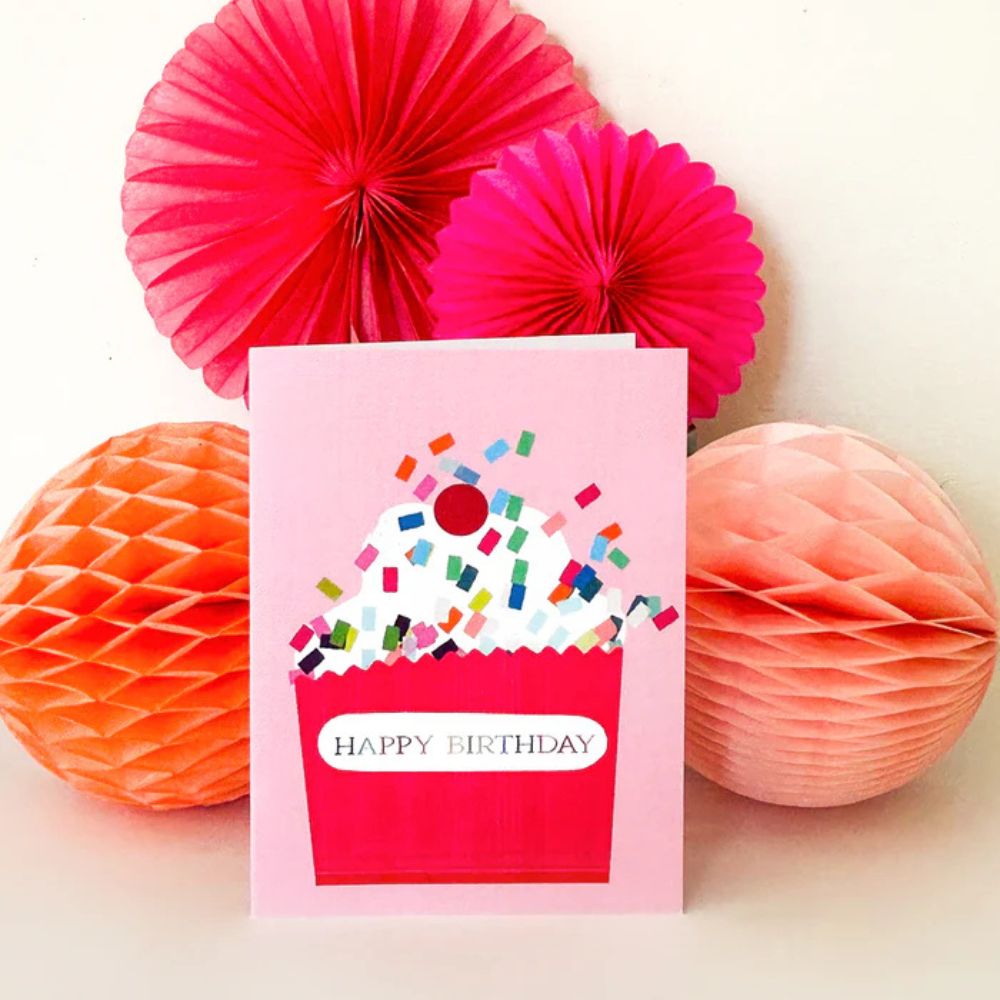 Birthday Cupcake Card