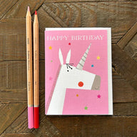 Unicorn Birthday Card