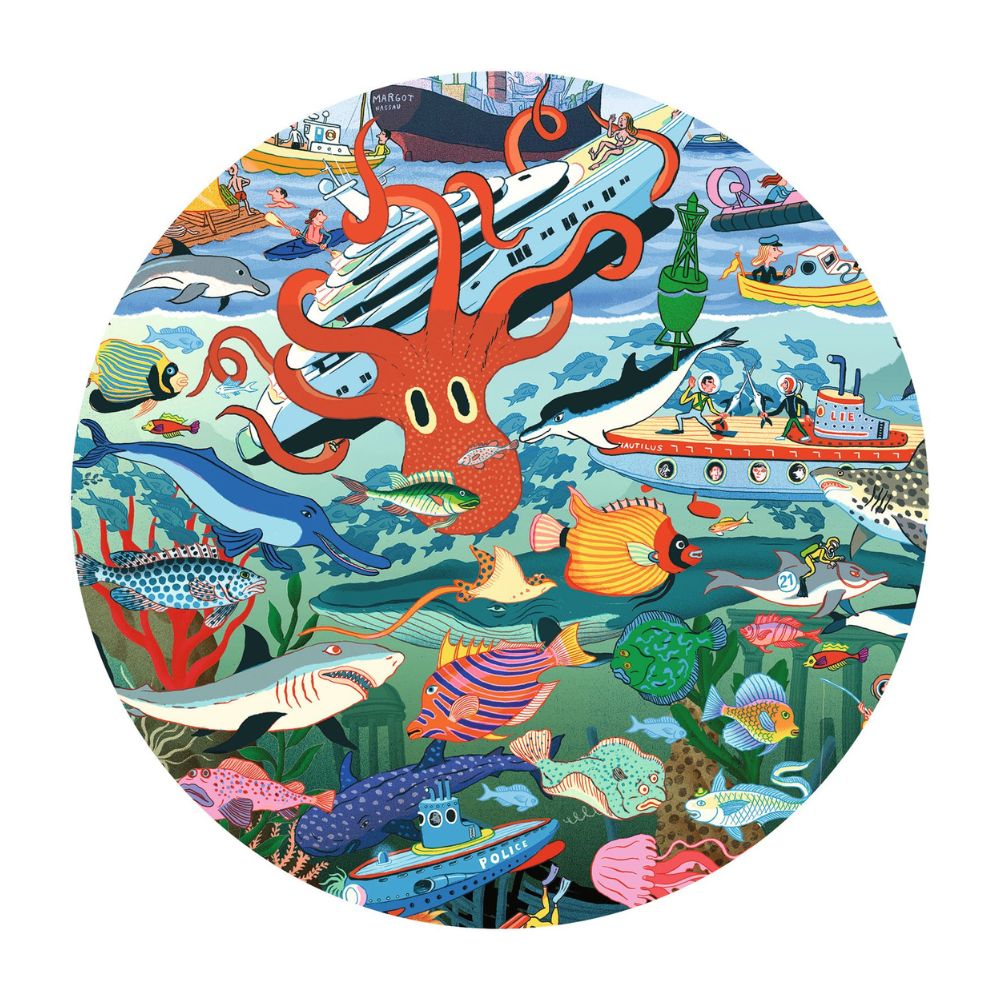 Djeco Observations Puzzle Secrets Of The Sea DJ07460 Gifts for 6 years old and up