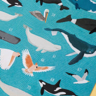 Londji Animal World Poster & Stickers - Educational Craft for Kids 4+