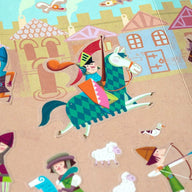 londji medieval stickers for kids