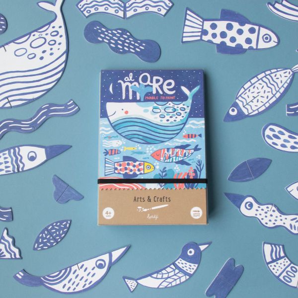 Londji Mobile to Paint - Al Mare - Make Your Own Mobile Kit 4+