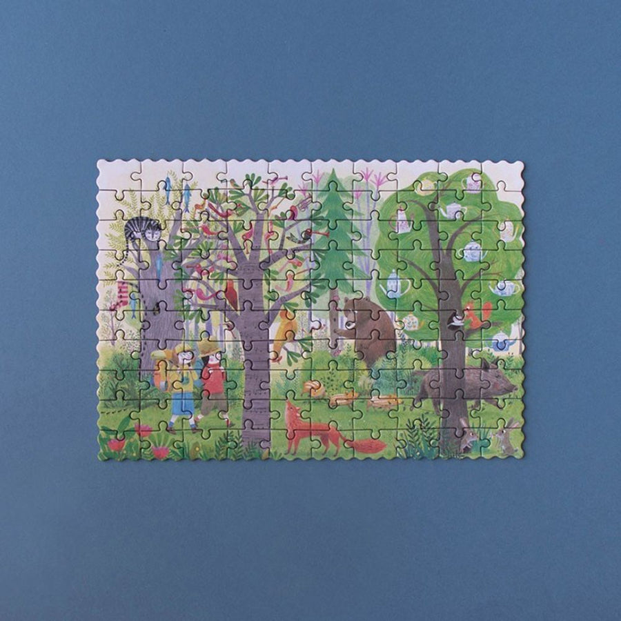 Londji Pocket Puzzle - Day and Night In The Forest (100 piece)