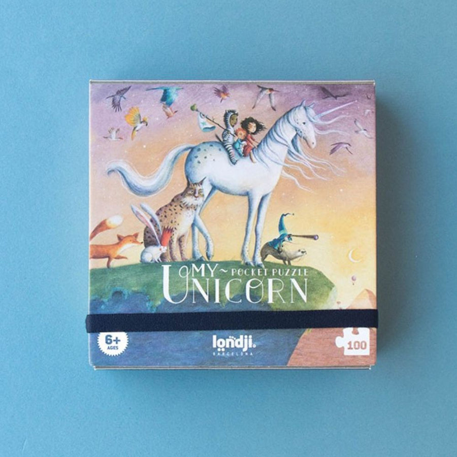 Londji Pocket Puzzle - My Unicorn (100 piece)