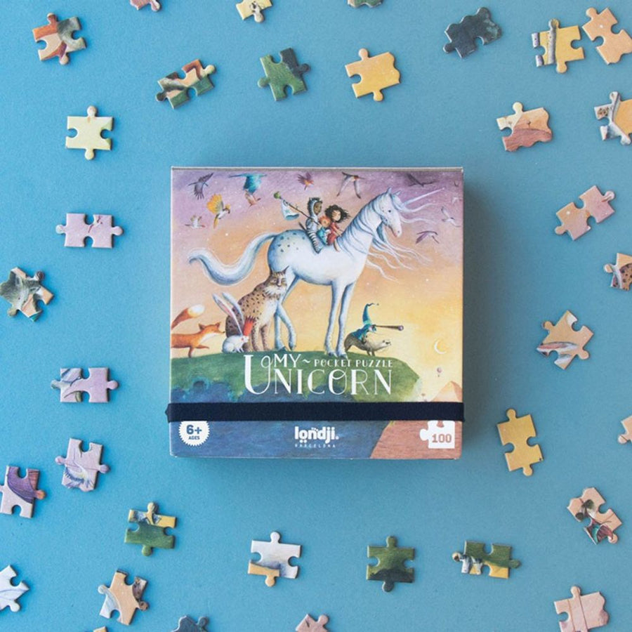 Londji Pocket Puzzle - My Unicorn (100 piece)
