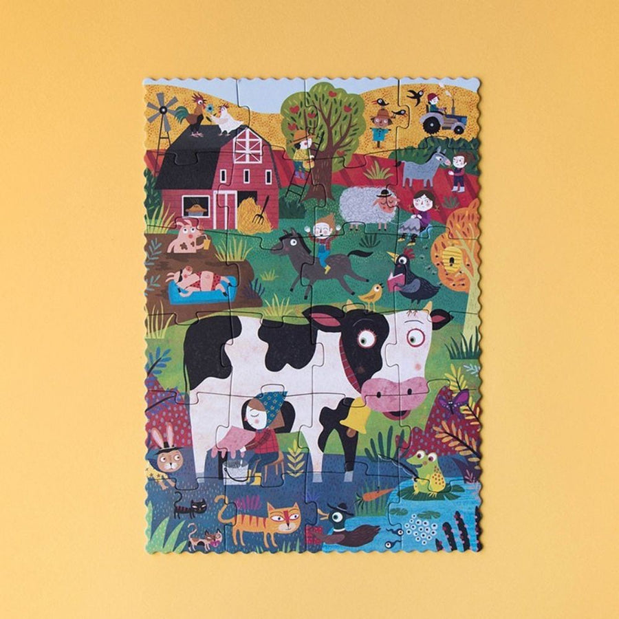Londji Pocket Puzzle & Observation Game - My Little Farm (24 pieces)