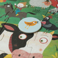 Londji Pocket Puzzle & Observation Game - My Little Farm (24 pieces)