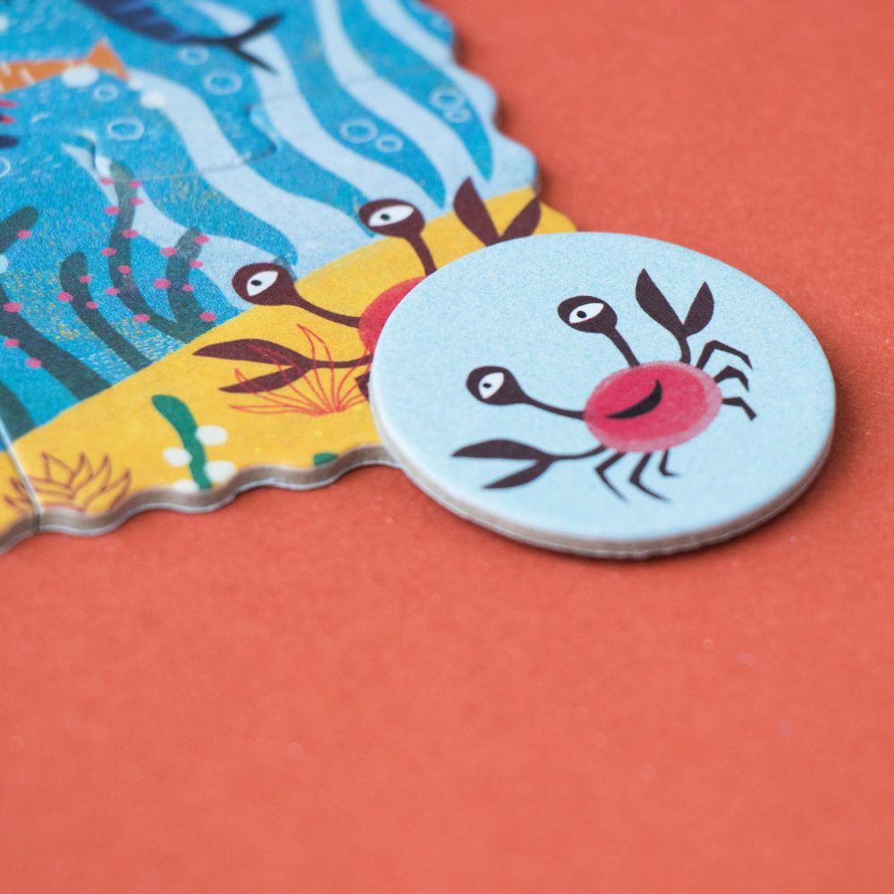 Londji Pocket Puzzle & Observation Game - My Little Ocean (24 pieces)