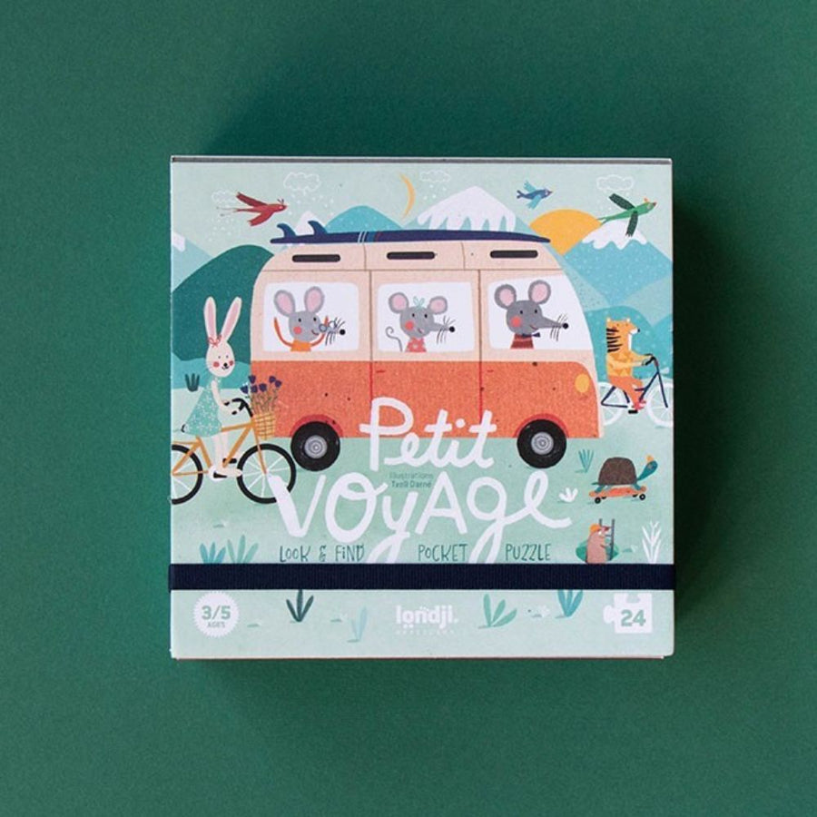 Londji Pocket Puzzle & Observation Game - Petit Voyage (24 pieces)