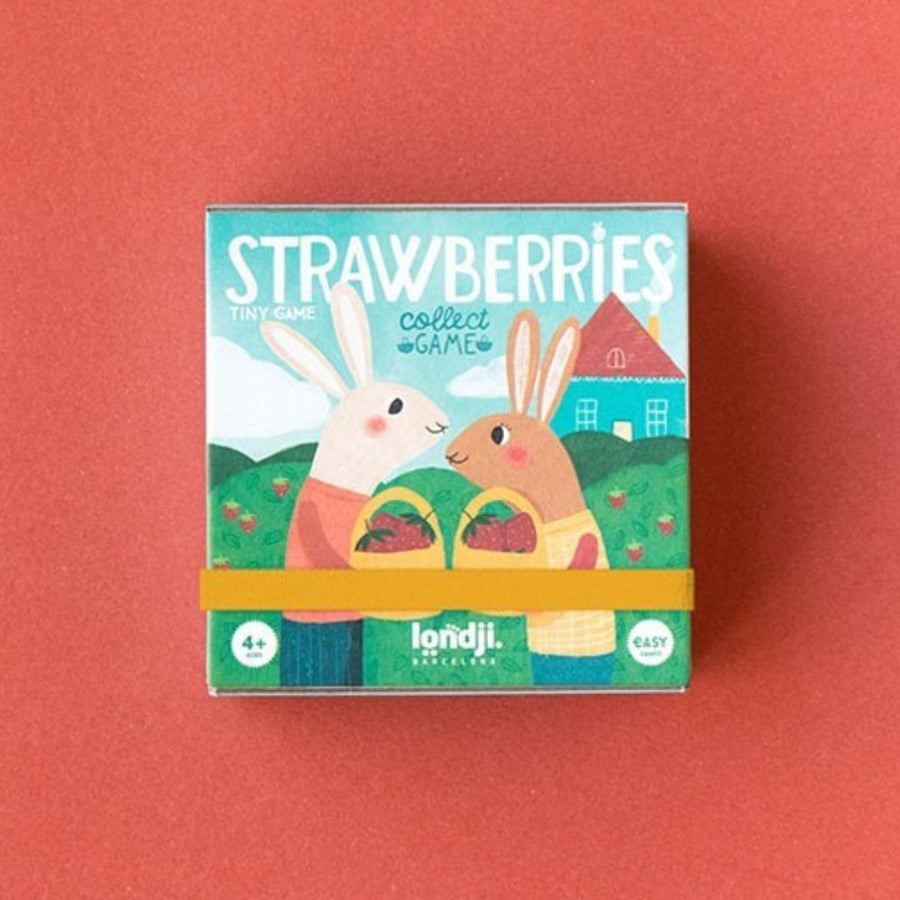 Londji Tiny Game - Strawberries - Strategy Game for Kids 4 years+