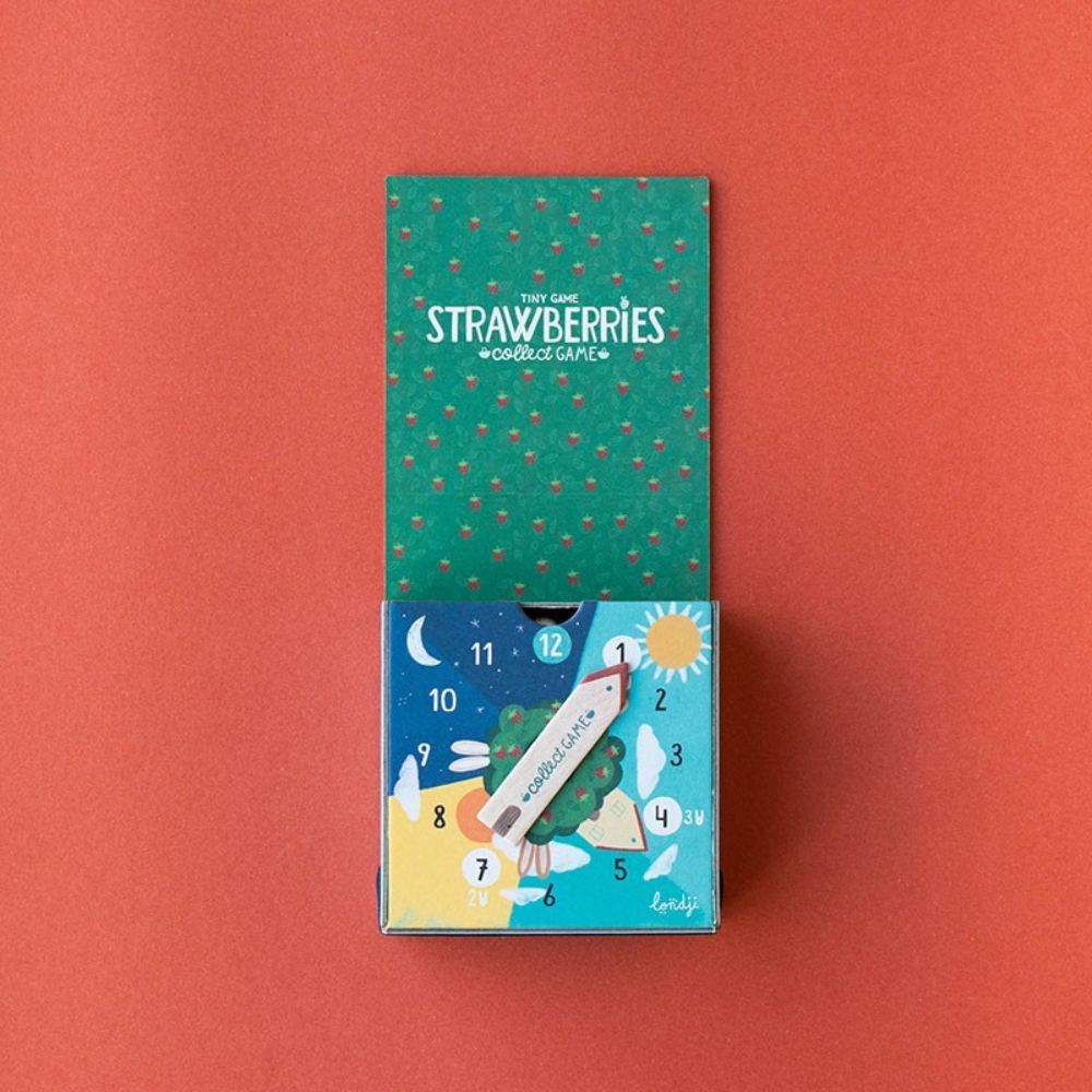 Londji Tiny Game - Strawberries - Strategy Game for Kids 4 years+