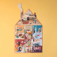 Londji Welcome To My Home! Reversible Jigsaw Puzzle (36 Pieces)