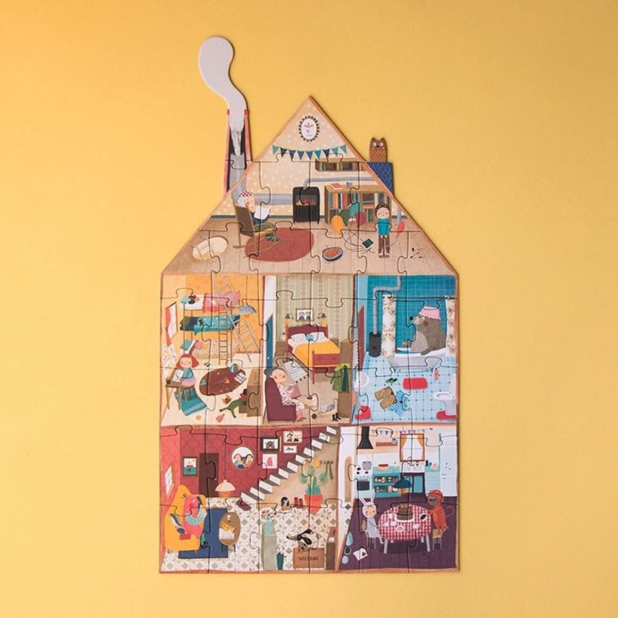 Londji Welcome To My Home! Reversible Jigsaw Puzzle (36 Pieces)