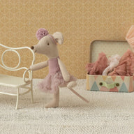 Maileg - Ballerina Mouse, Little Sister Mouse 17-6108-00
