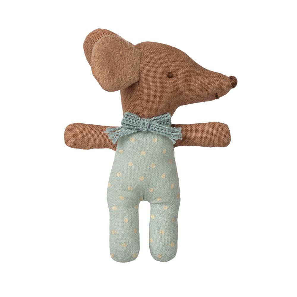 Maileg Baby Mouse Sleepy Wakey In Box - Boy 17-5001-00