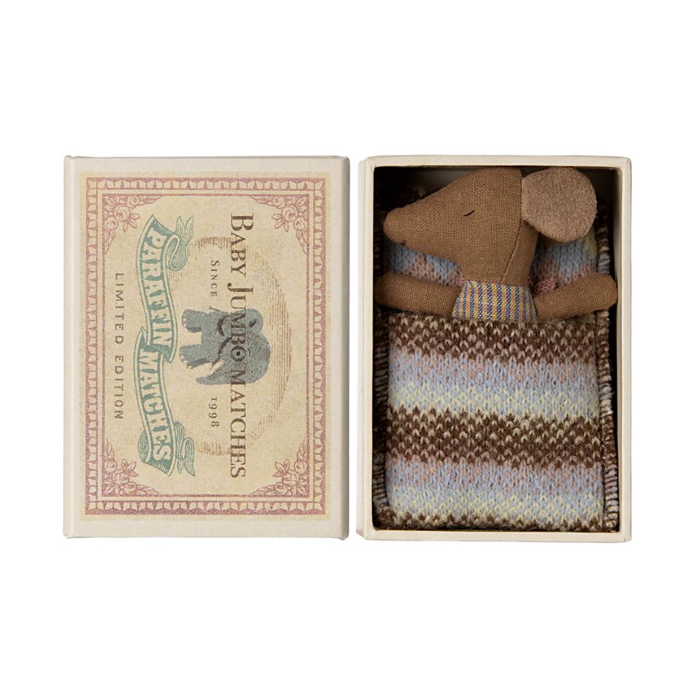 Maileg Baby Mouse, Sleepy/Wakey in Box - Girl 1000 x 1000