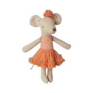 Maileg Ballerina Mouse, Big Sister, Dusty Coral