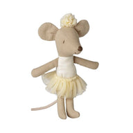 Maileg Ballerina Mouse, Little Sister, Off White