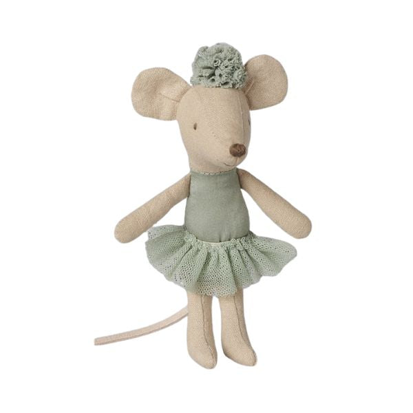 Maileg Ballerina Mouse, Little Sister, Vintage Mint
