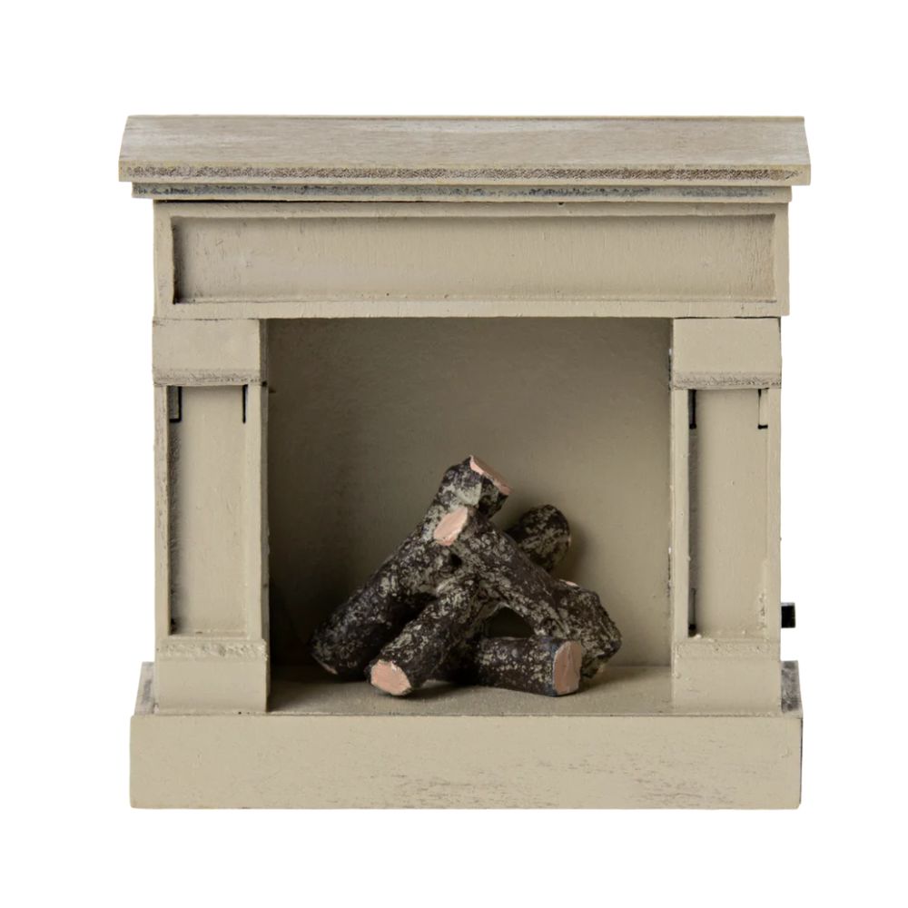 Maileg Miniature Fireplace, Off White 1000 x 1000