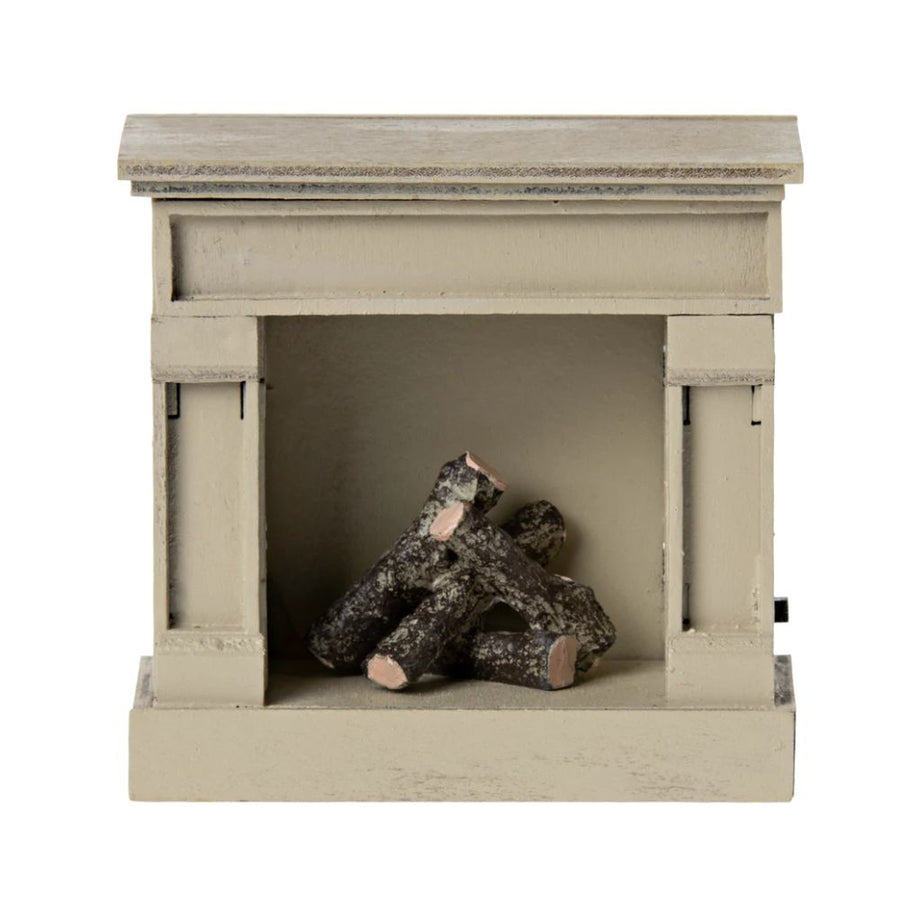 Maileg Miniature Fireplace, Off White 1000 x 1000