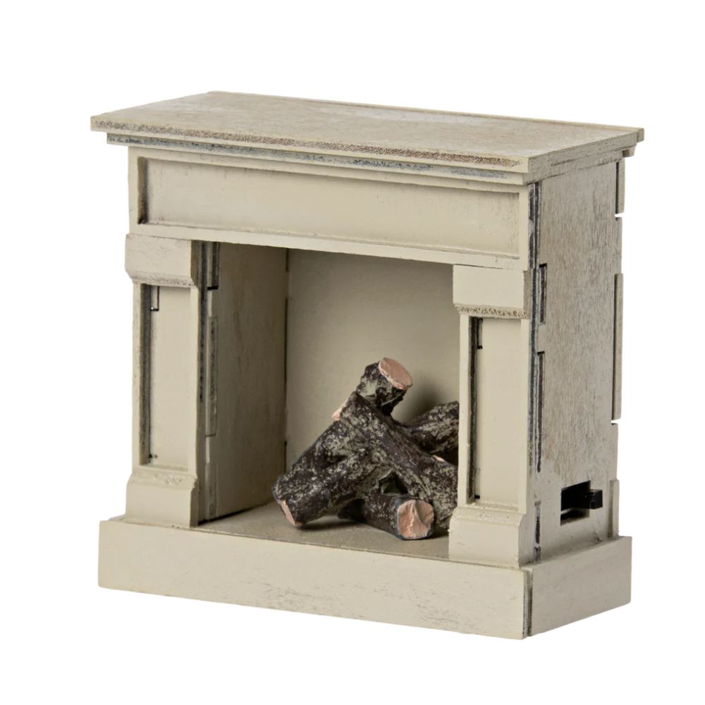 Maileg Miniature Fireplace, Off White 1000 x 1000