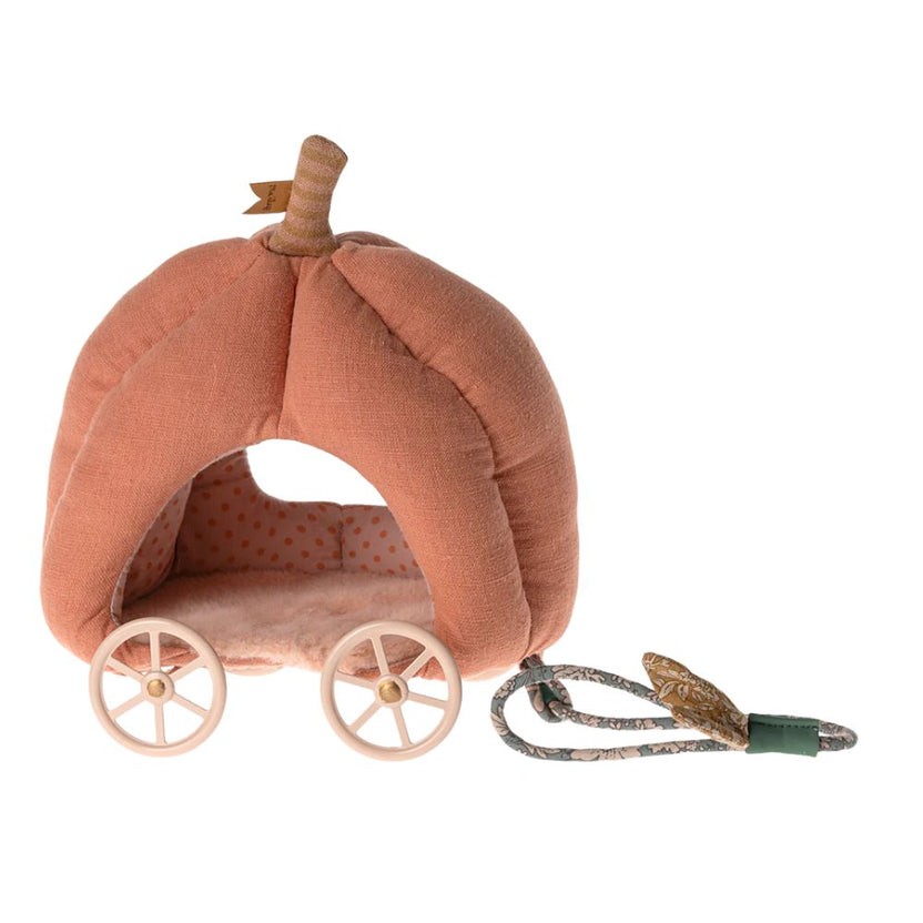 Maileg Pumpkin Carriage, Mouse