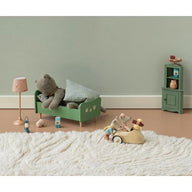 Maileg Sleeping Kitten plush, medium Grey