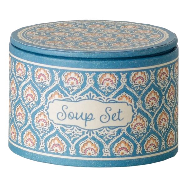 Maileg Soup Set Mouse 13-piece miniature dining set