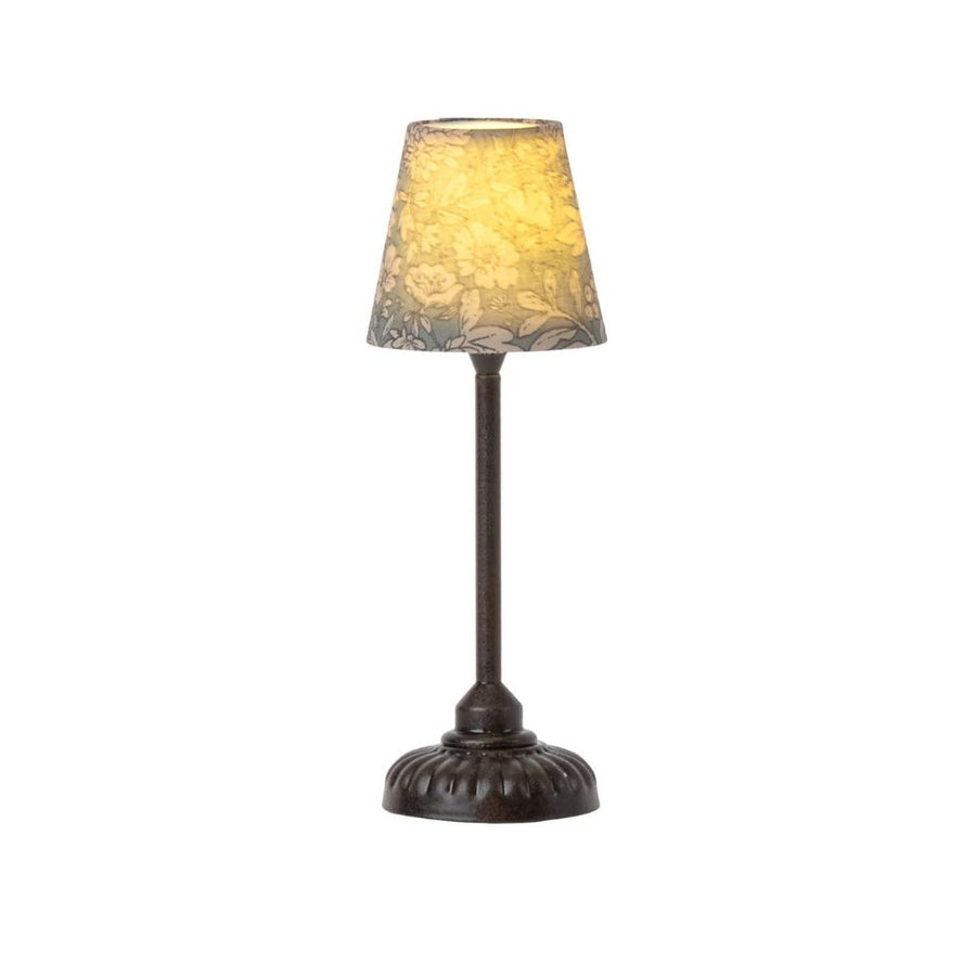 Maileg Vintage Floor Lamp Anthracite - For Maileg Castle